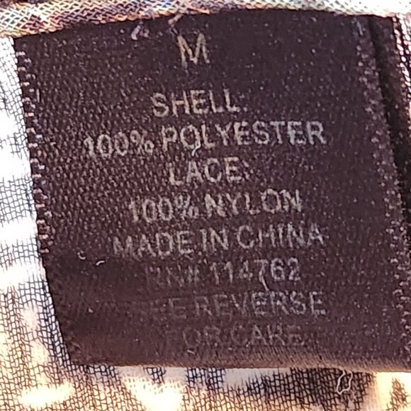 ❤️ 4/$20 Petticoat Alley Anthropologie boho top Women's medium Sheer Babydoll - Picture 14 of 14